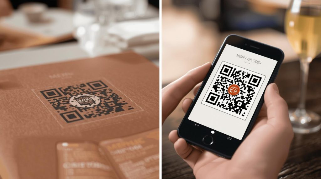 meniu digital qr code